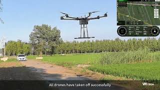 Famous VKTECH | V10-PRO Drone Formation Flight Tutorial Wealth
