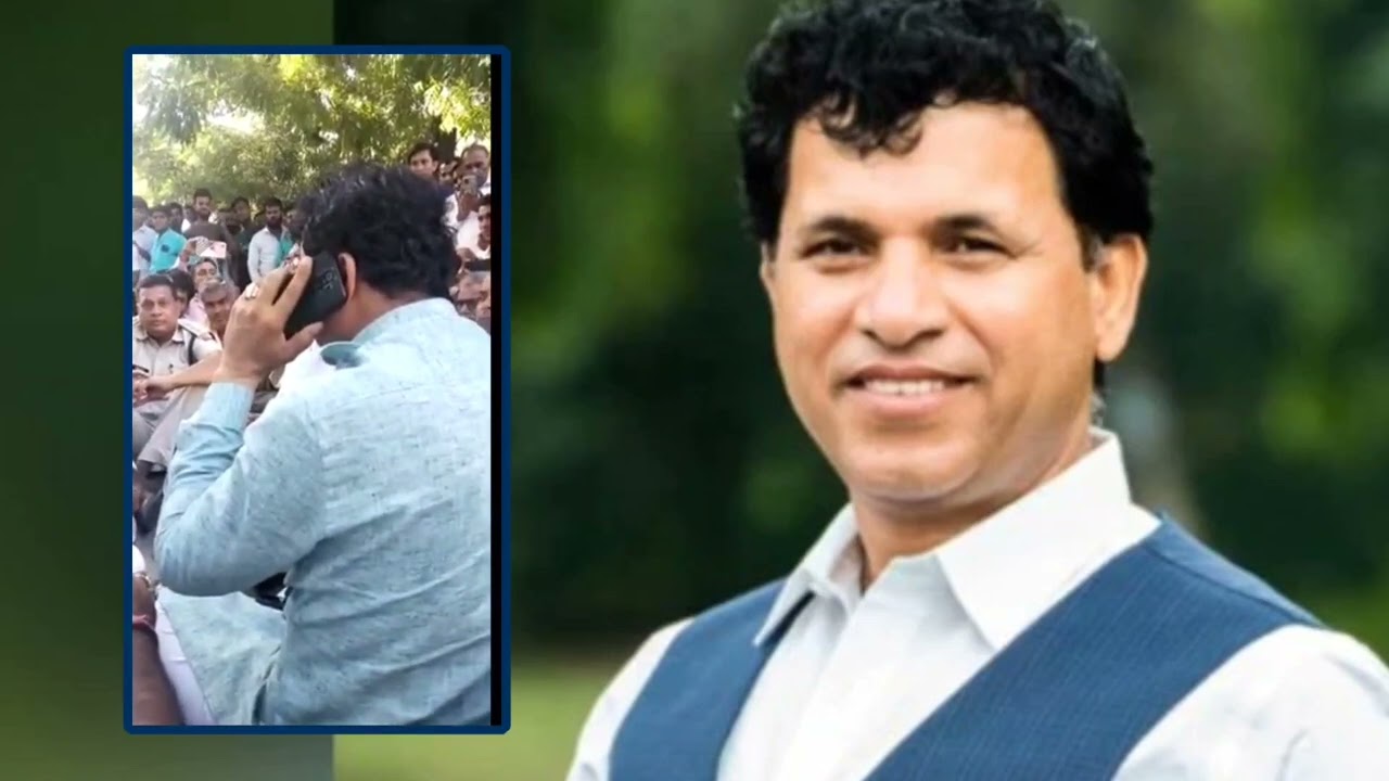 मंत्री कैलाश चौधरी ने पुलिस अधिकारी को दी गालियां,.जानिए आखिर क्यों आया इतना गुस्सा...!