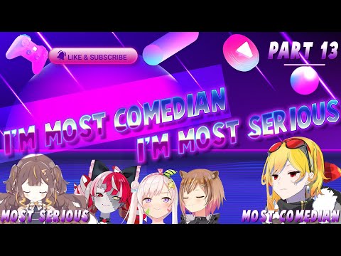 The comedian "I'm serious" -  The serious "I'm comedian" 《VTuber Hololive Clip English Sub》 Part #13