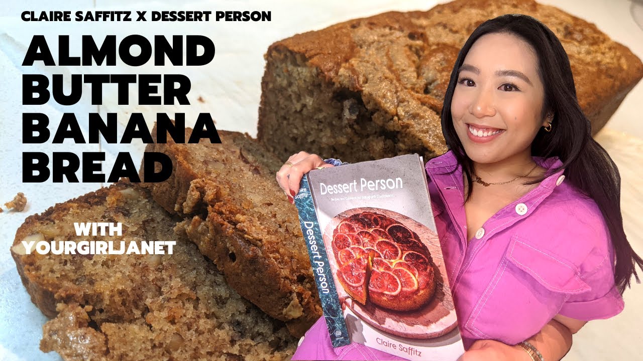 Making Almond Butter Banana Bread from Claire Saffitz x Dessert Person | yourgirljanet