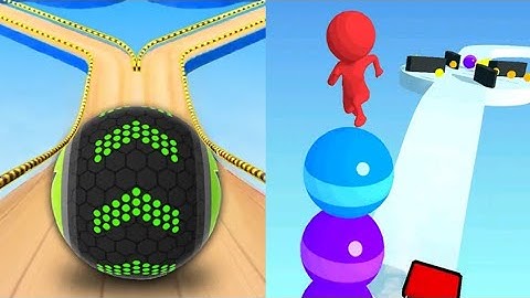 Going Balls 🆚 Stack Rider | All Levels Game Mobile Walkthrough Pro Update iOS, Android