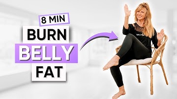 8 Minute Belly Fat Workout Anyone Over 50 Can Do!