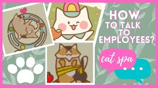 CAT SPA GAME: HOW TO TALK TO EMPLOYEES? #shorts screenshot 3