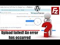 Upload failed! | Resolve problem LWS WordPress