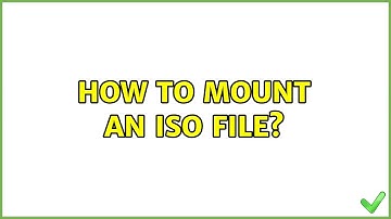 Ubuntu: How to mount an ISO file?