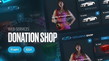 [FiveM/ESX/QB] Donation Coin Shop System - ws_donatorsys