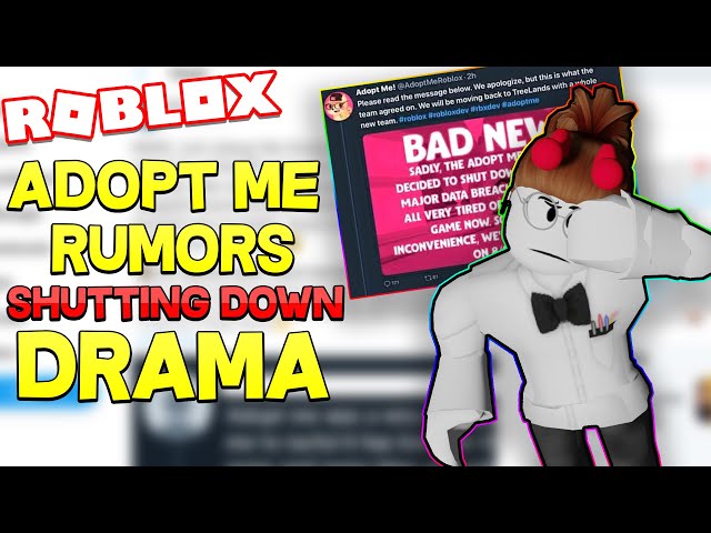 Is 'Adopt Me' on 'Roblox' Shutting Down? Fake Screenshot