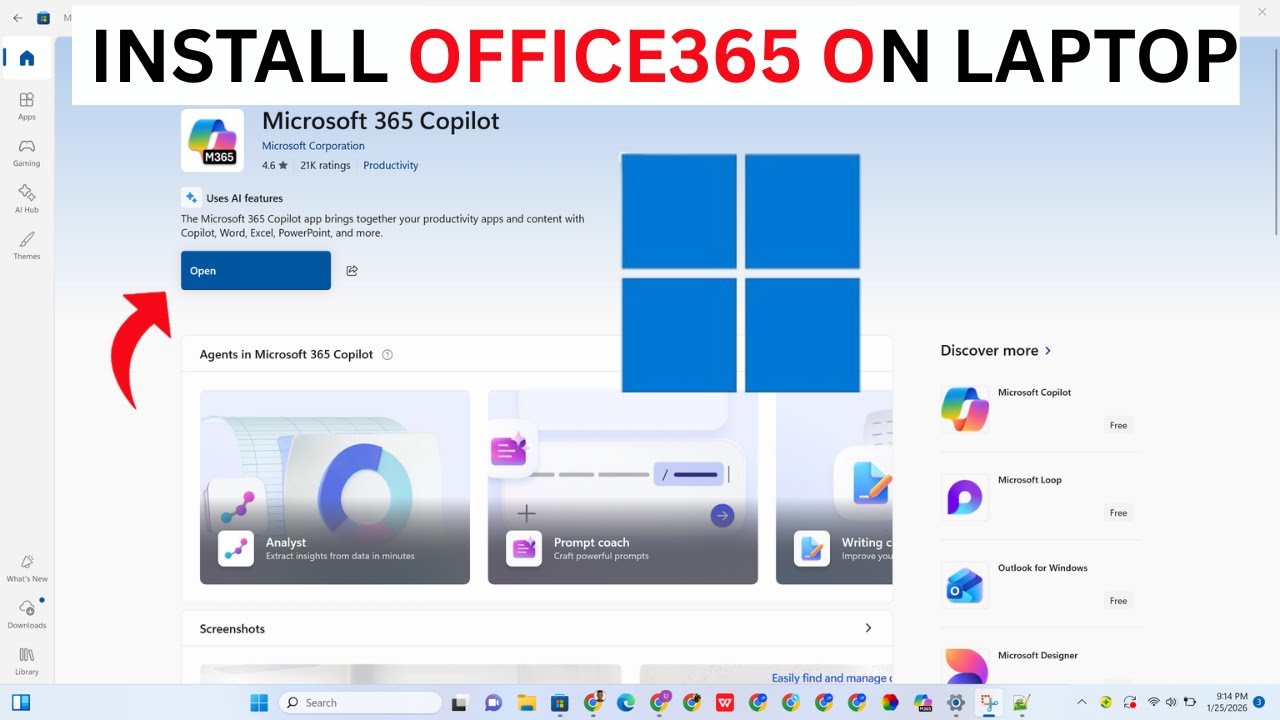 How To Install Microsoft 365 On Laptop - YouTube