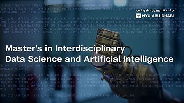 NYUAD | Master’s in Interdisciplinary Data Science and Artificial Intelligence (MIDSAI)