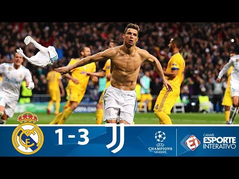 Real Madrid 1 x 3 Juventus - Melhores Momentos - Champions League - 11/04/2018