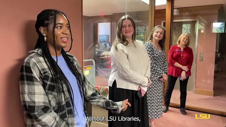 How LSU Libraries Shaped My Academic Journey | Lailah Williams