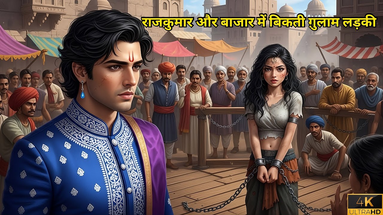 राजकुमार और बाजार में बिकती गुलाम लड़की | #hindistories #moralstory 