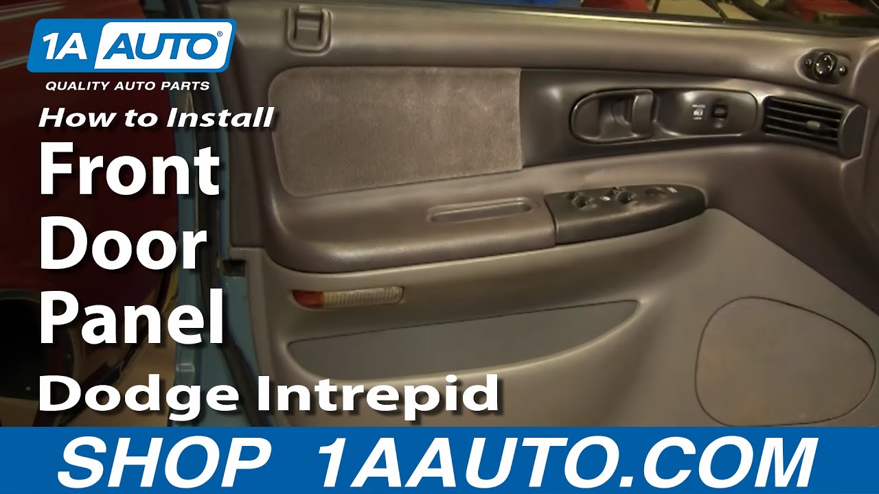How To Remove Front Door Panel 93 97 Dodge Intrepid