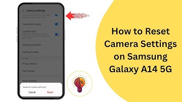 How To Reset Camera Settings on Samsung Galaxy A14 5G (2025) – Quick & Easy Guide!
