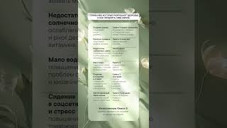 💡 Маленькие изменения привычек + витамины могут реально улучшить самочувствие
