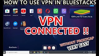 How To Use Vpn In Bluestacks | No Need Proxycap | Works 100 % | 2020 | screenshot 3