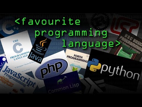 What's your Favourite Programming Language? (sound check Q) - Computerphile