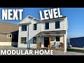 This modern farmhouse is AHEAD OF ITS TIME! Brand new 2 story modular home! House Tour