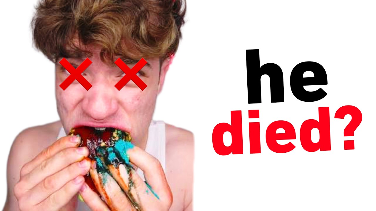 The Most UNHEALTHY YouTuber is DYING?