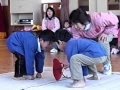 たっくん vs だいちゃん  相撲 （2007-1-23）