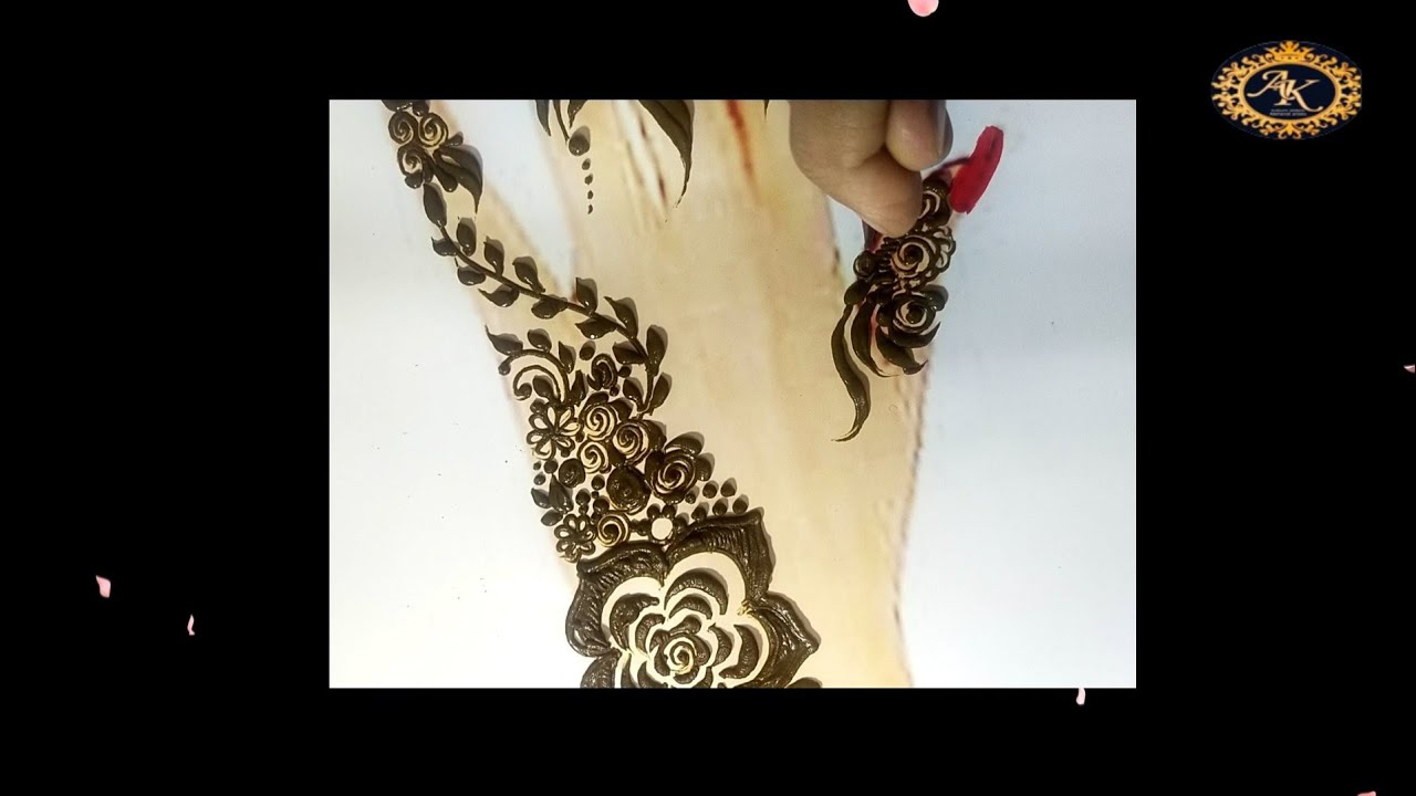 Sample Mobile Henna design YouTube