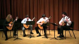 Manuel Penella - El Gato Montes (guitar quartet)