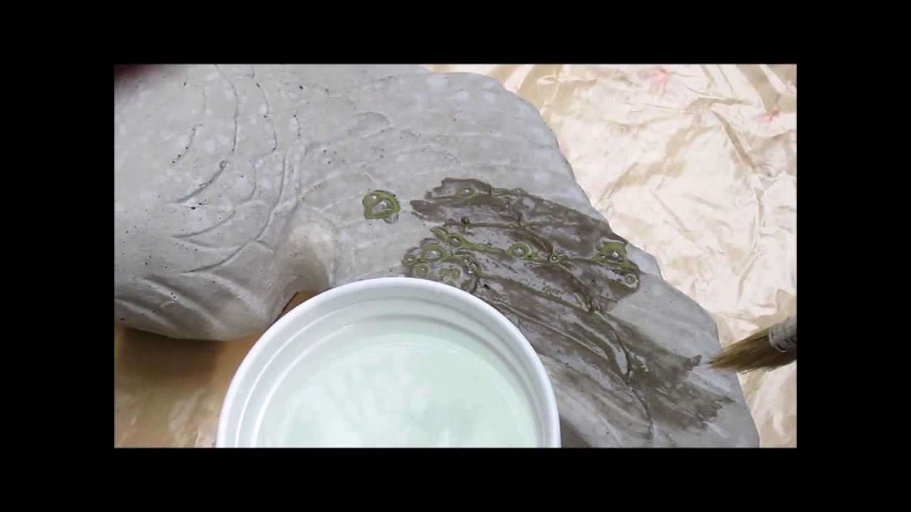 diymolds.com - Hydrochloric / Muriatic  Acid Reaction on Dry Concrete