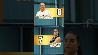 Pebasket sombong Vs Aislinn ( Istri Sandy walsh ) #pebasketsombong #dennysumargo