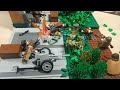 The lego moc "Battle of the Kursk Bulge".