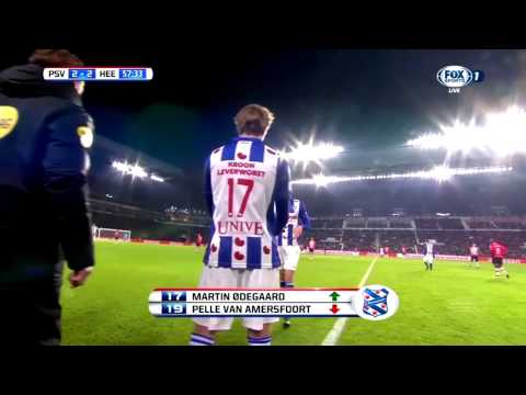 Martin Ödegaard #17 -  SC Heerenveen vs. PSV | MFE