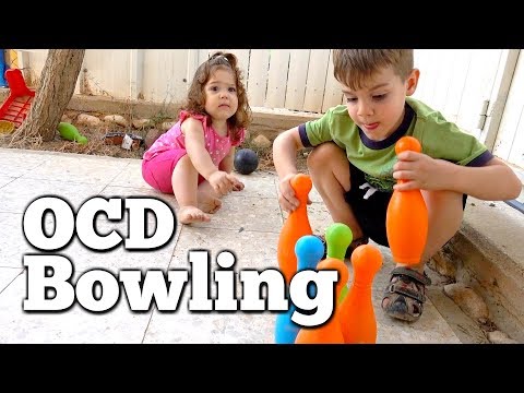 OCD Bowling with Kids Rafael and Abigail - 동영상