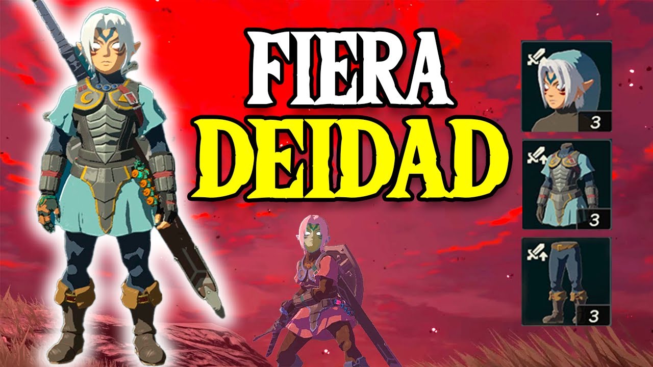 Cómo Conseguir el TRAJE DE LA FIERA DEIDAD en Zelda Tears of the Kingdom!! YouTube