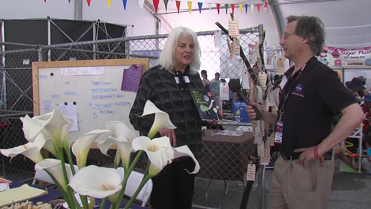 Interview with Jackie of California Poets in the Schools at Maker Faire Bay Area 2017