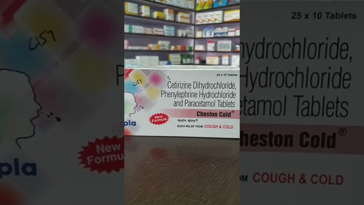 Cheston cold tablet use dose benefits and side effects full review in hindi