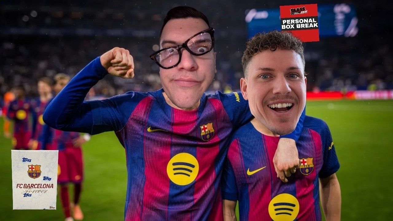 2025/26 Topps Forever FC Barcelona Hobby - TAASS.com Box Break Stream ...