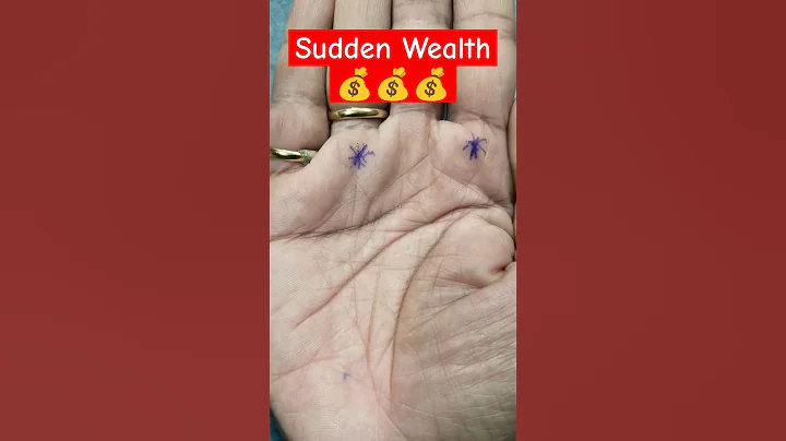 Sudden Wealth & Money in✋  #astrology #jyotish #palmistry #viral #shortsfeed #reels #shorts #life