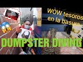 ♻️DUMPSTER DIVING/LO QUE TIRAN EN USA 🇺🇸Habian muchas cosas nuevas en la basura