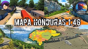 ATS V1.46 Honduras/Standalone map Mod