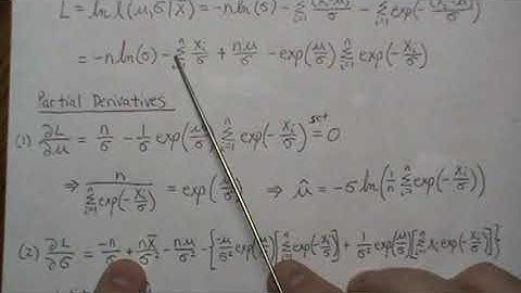 MLE of a Gumbel Distribution (part 1)