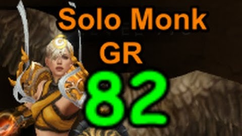 Diablo 3 Season 6 Solo Monk GR 82 Uliana
