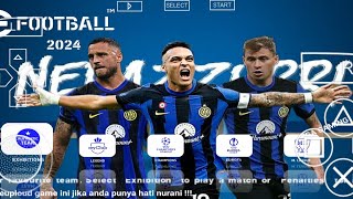 EFOOTBALL PES 2024 PPSSPP ANDROID|REAL FACE|NEW KITS UPDATE TRANSFER 2024|CAMERA PS5|BEST GRAFIK HD