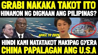 MAO NING: PINAG BANTAAN ANG PILIPINAS AT U.S.A! PAPASABOGIN PATI WARSHIP NG U.S! MALAKING DIGMAAN TO