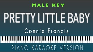 Pretty Little Baby - Connie Francis Male Key Piano Hq Karaoke Version