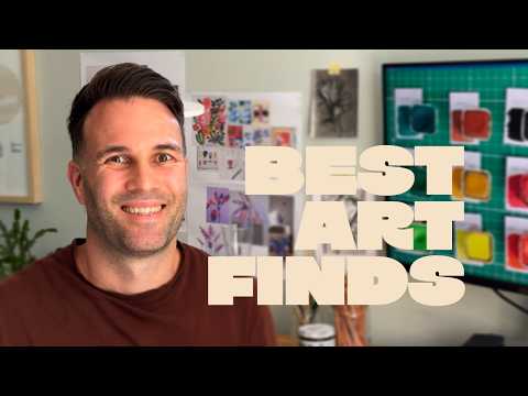 I Built My Art Supplies From Second-Hand Finds And It Was All Under $90