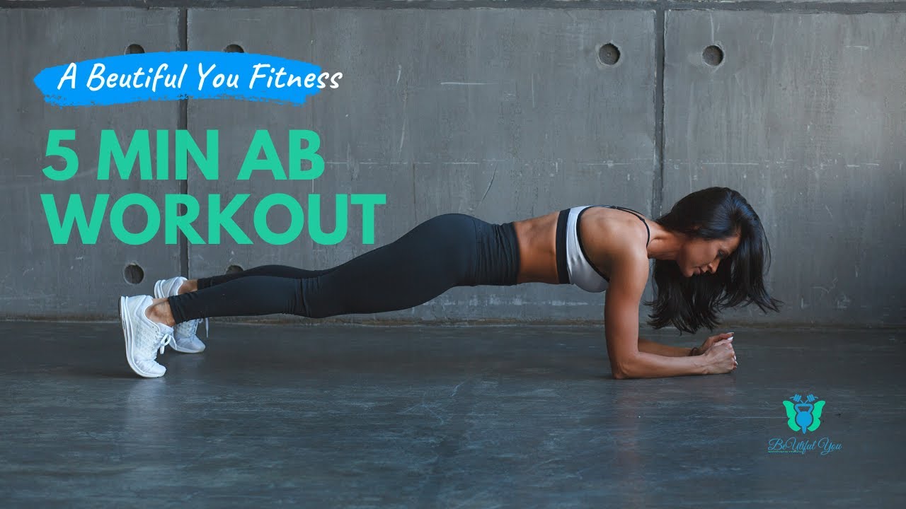 How to get abs 5 min Ab Workout routine at home (no equipment) - YouTube