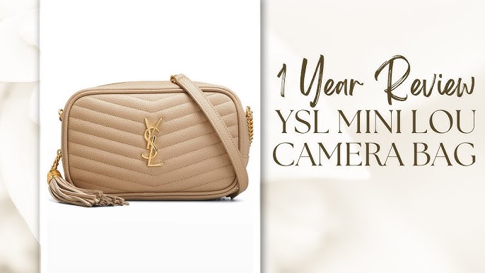 YSL Mini Lou Bag Review  Pros & Cons, Mod Shots, Wear & Tear, Would I  recommend it 