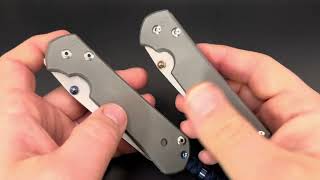 Sebenza 21 Insingo vs 31 Drop Point; Thoughts from a Non Expert Non Initiate