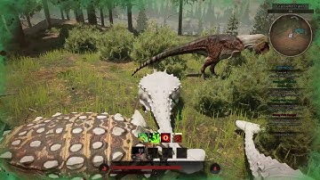 Path of Titans. If You Want Peace, You Must Prepare For War. 3v5 Ano