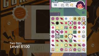 Two Dots Level 8100 Gameplay (no boosters used) ⭐️⭐️⭐️