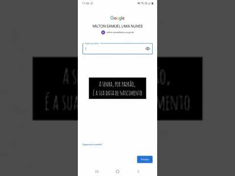 Tutorial de 1º acesso ao email institucional e google sala de aula - SEDUC/CE (para android)